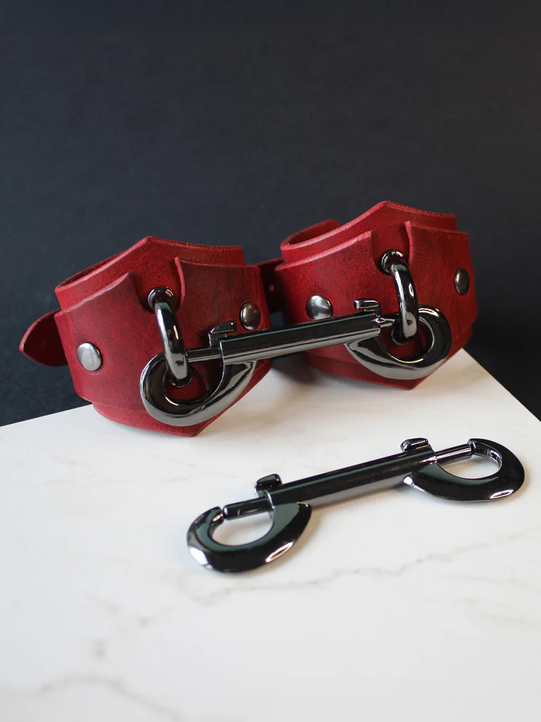 BDSM Kit Bondage Collar with Handcuffs - Image 7