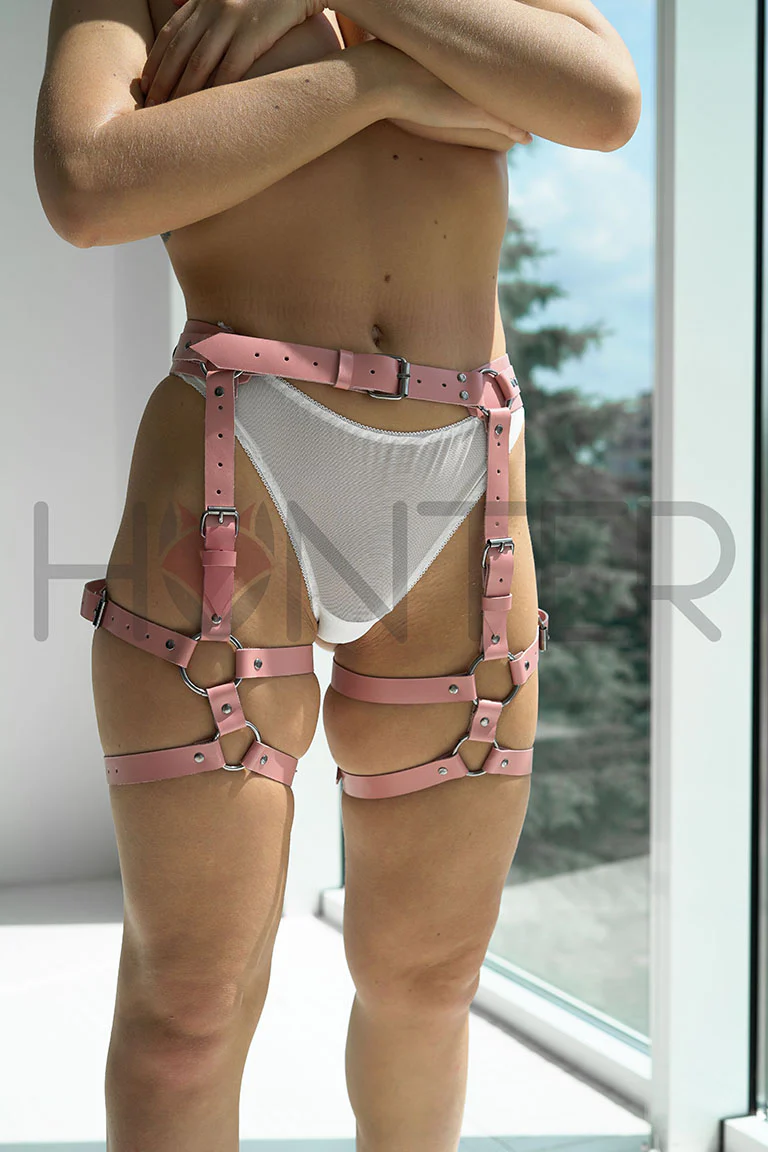 Leather Garter Belt - Image 3